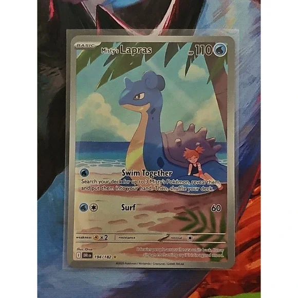 Misty's Lapras 194/182‎ Sv10: Destined Rivals Holo