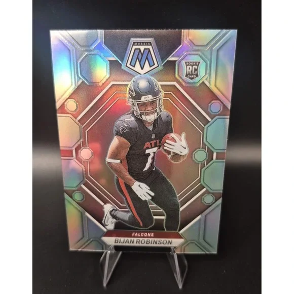 023 Panini Mosaic Rookies Bijan Robinson #284 Silver Prizm (RC) Atlanta Falcons‎