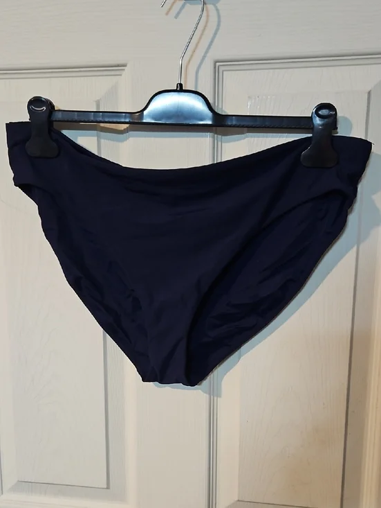 CALIA Women's Mid Rise Swim Bottoms: OPULENT BLUE: NEW WITH TAGS: SIZE XL
