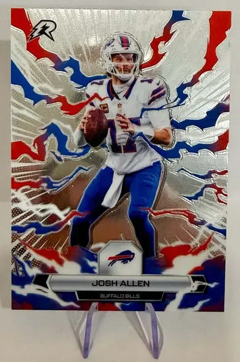 Josh Allen 2025 Topps Resurgence Buffalo Bills Football Card #10 Quarterback