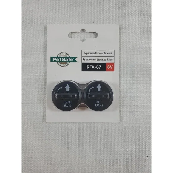 PetSafe RFA-67 / RFA-67D-11 6 Volt Battery Module 2 Pack - Brand New/Sealed‎