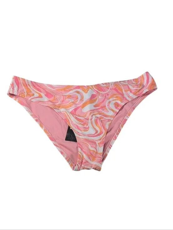 H&M Cheeky Swimwear Bikini Bottoms Orange, Pink, & White Size 14 *Please Read