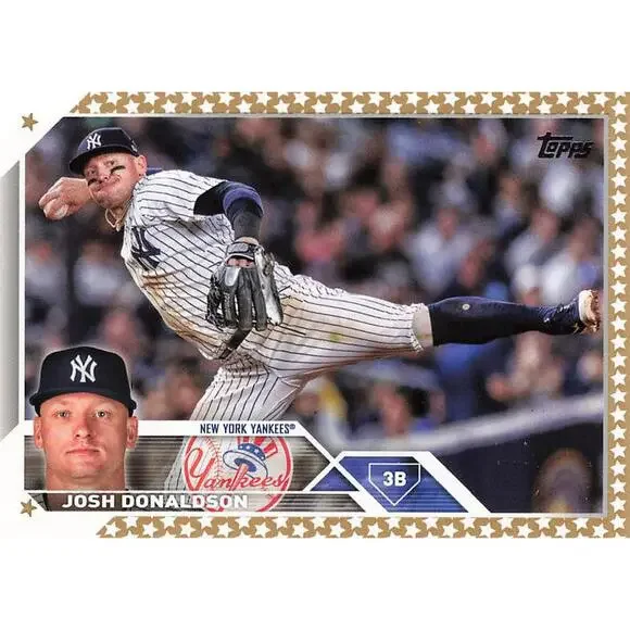 2023 Topps Gold Star Josh Donaldson #64 New York Yankees
