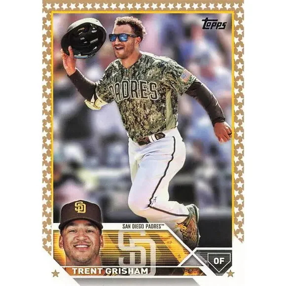 2023 Topps Gold Star Trent Grisham #26 San Diego Padres