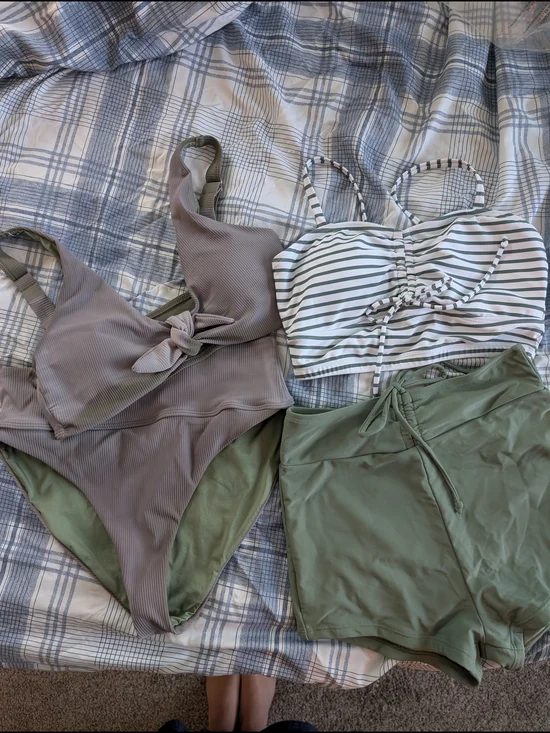 NEW Women's High Waisted Bikini Bundle | Swim Suit | Size Small