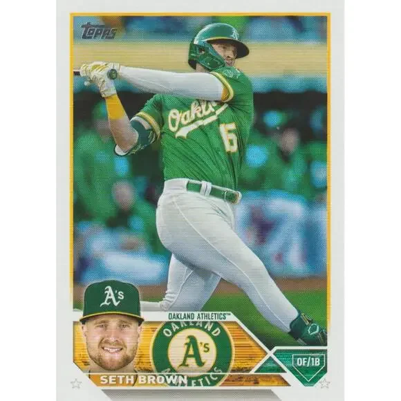 2023 Topps Seth Brown #148 Oakland Athletics