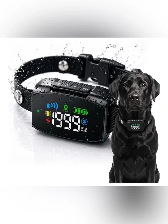 GPS Wireless Dog Fence Electric System for Small Medium Large Dogs