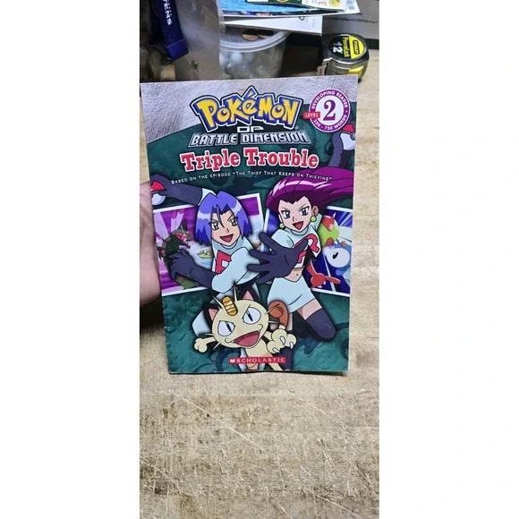 Pokémon Story Battle Dimension Triple Trouble Book