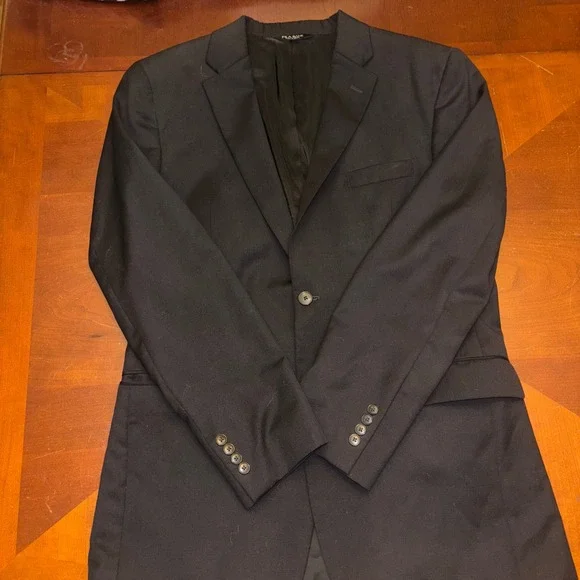 Jos A Bank | Travelers Collection | Black Wool Blazer | Men's‎ 42L
