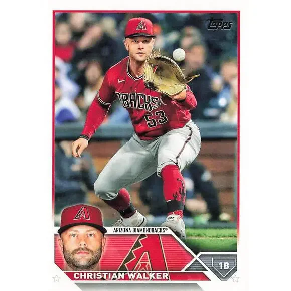 2023 Topps Christian Walker #639 Arizona Diamondbacks