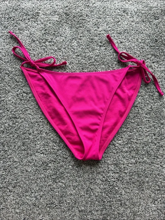 Hot pink bikini bottoms