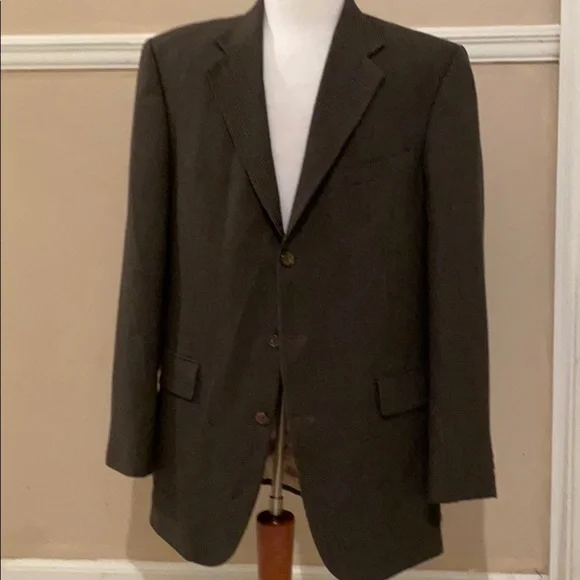 Oscar De La Renta wool suit jacket