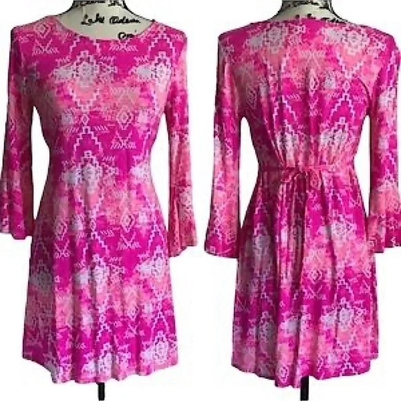 ❤️ 🆕 JUSTICE Graphic Pattern Dress Girls Size 12