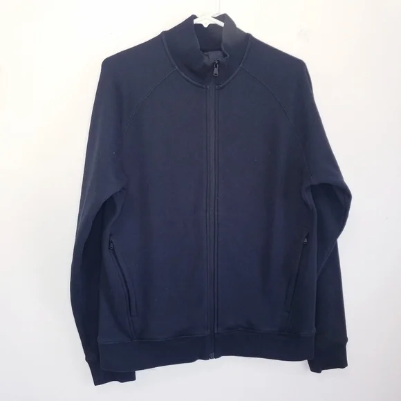 🌸 Fabletics | Mens Zip‎ Jacket size Small, Black
