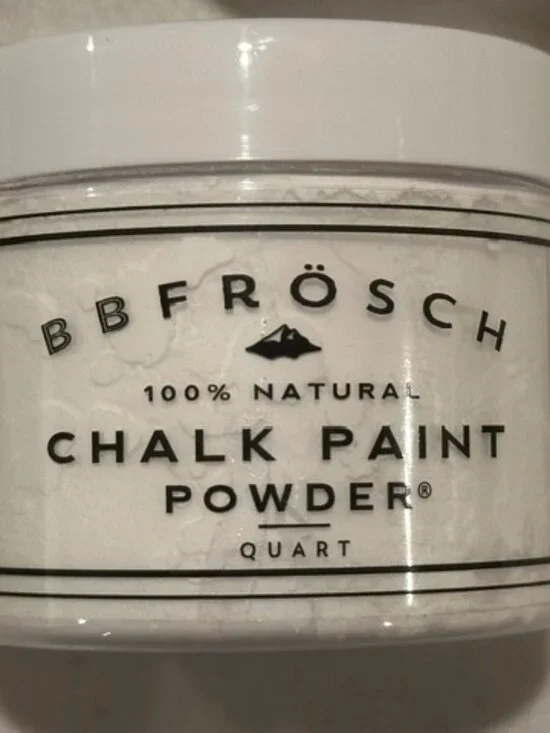 NEW (but older) B B Frosch 100% Natural Chalk Paint Powder (Quart)