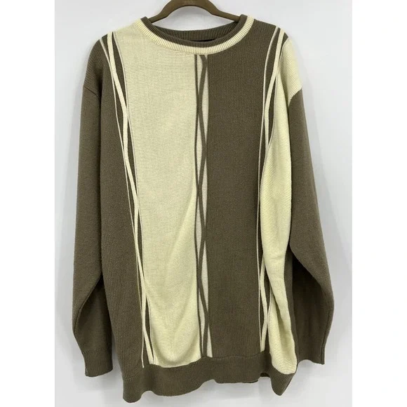 A Adams and Spire Sweater Y2K Men's Size XL Acrylic Vintage