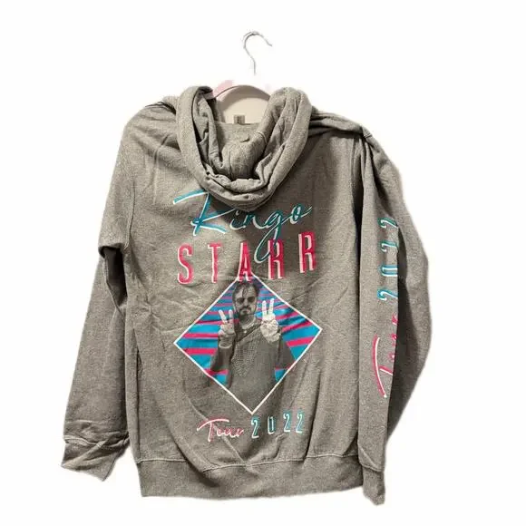 Ringo Starr zip up hoodie