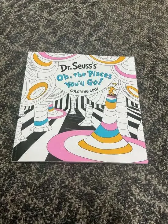 Dr. Seuss's Oh, the Places You'll Go! Coloring Book