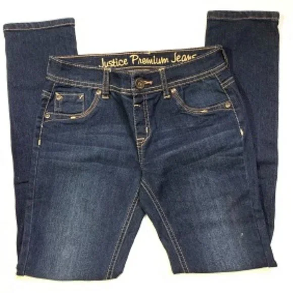 Justice Girls pull on jeans