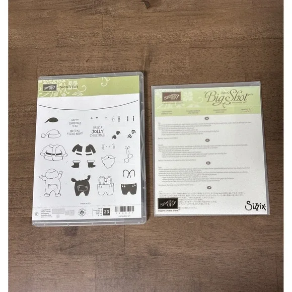 Stampin' Up! Santa's Suit Stamps & Santa Builder Framelits Dies