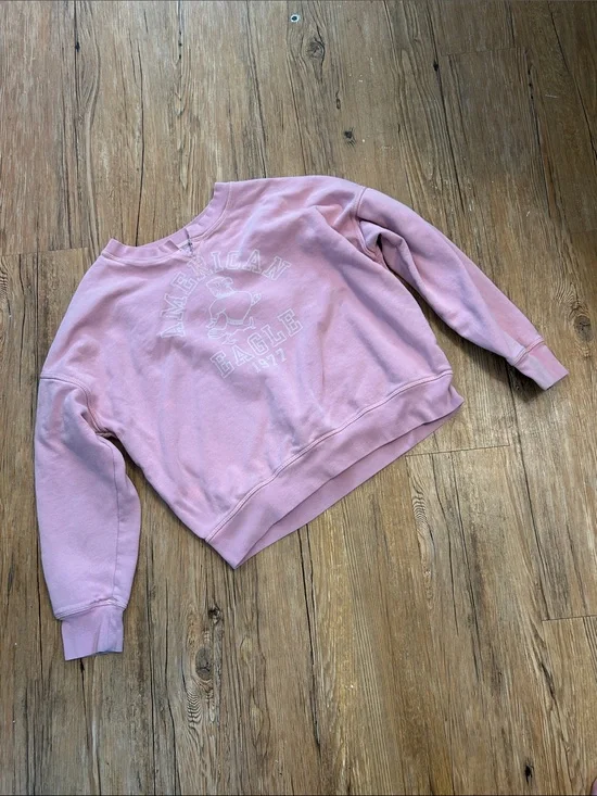 American Eagle Women’s Sweatshirt Pink XS
