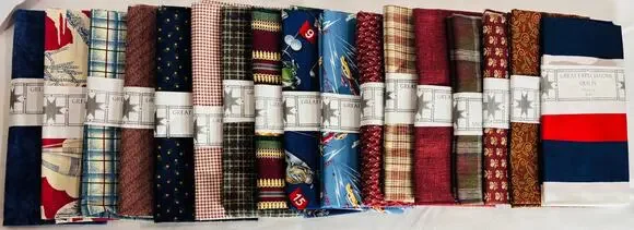 Vintage Great Expectations Fabric Lot 17 Coordinating Half Yard Cuts 8.5 Yards