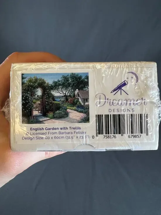Dreamer DESIGNS Diamond Art Kit English Garden with Trellis 31