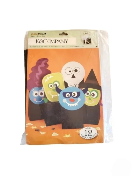 K&Company Spooktacular Halloween Treat Bag Craft Kit