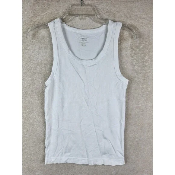 French Laundry Women's Sleeveless Tank Top White Size S
