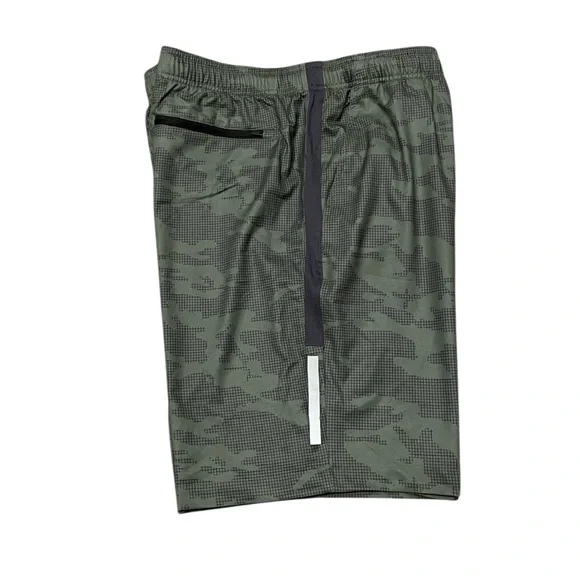 MSX by Michael Strahan Green Camo Swim Trunks Board‎ Shorts