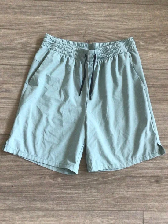 Old Navy Light Sage Drawstring Kids Shorts