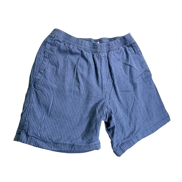 Columbia‎ PFG Men's Swim Trunks Shorts Size Medium Blue Striped Quick Dry