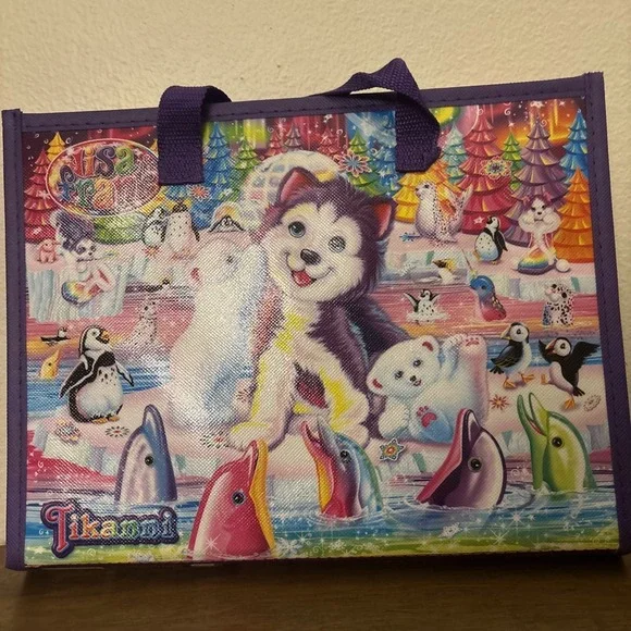 Lisa Frank Trifold Portfolio Carrying‎ School Organizer