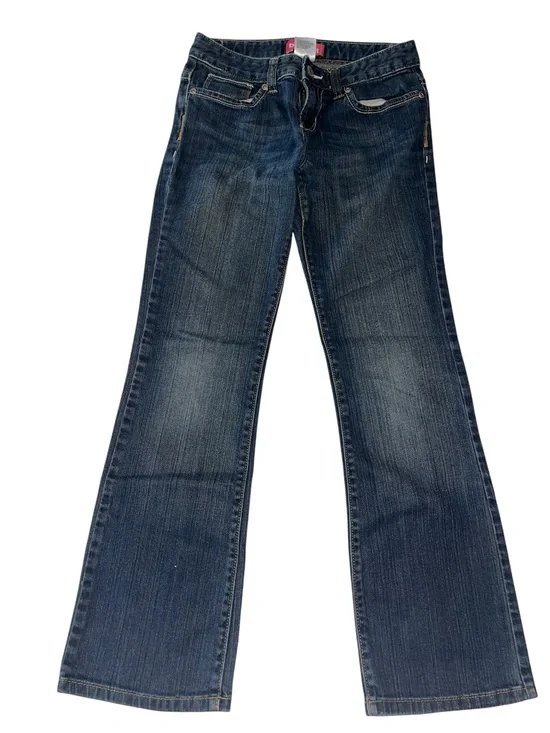 Old Navy Girls Boot Cut Jeans Size 10 Regular Medium Wash Denim