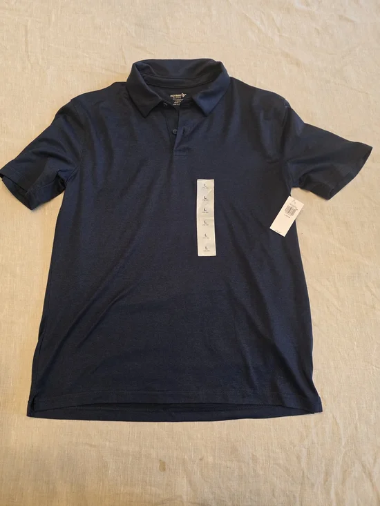 Old Navy Men's Navy Blue Polo Shirt