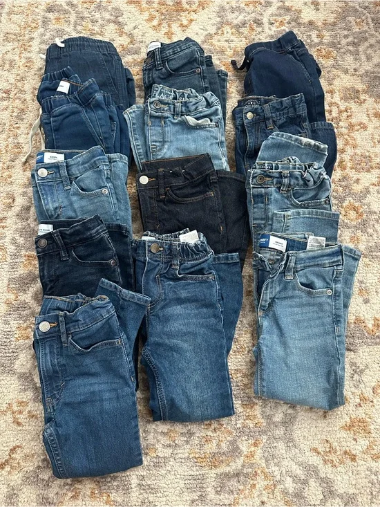 HUGE Bundle of kids Denim Jeans