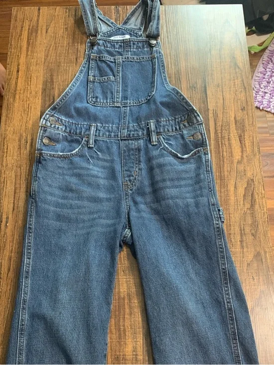 Old Navy Blue Denim Kids Overalls