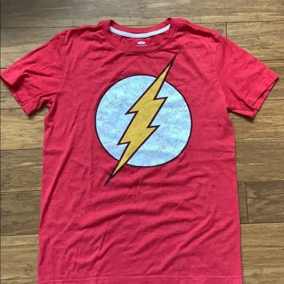 ☀️ 3/$36 or 2/$30  NEW OLD NAVY COLLECTION TEE “Flash” Red XL (14/16)