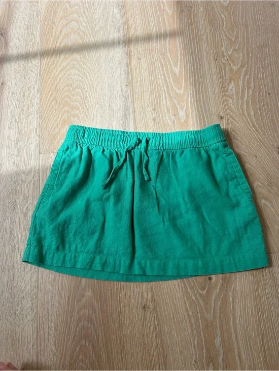 Old Navy Green Elastic Waist Skirt