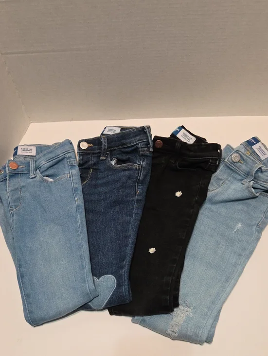 Old Navy Kids Jeans - Light Blue, Dark Blue & Black