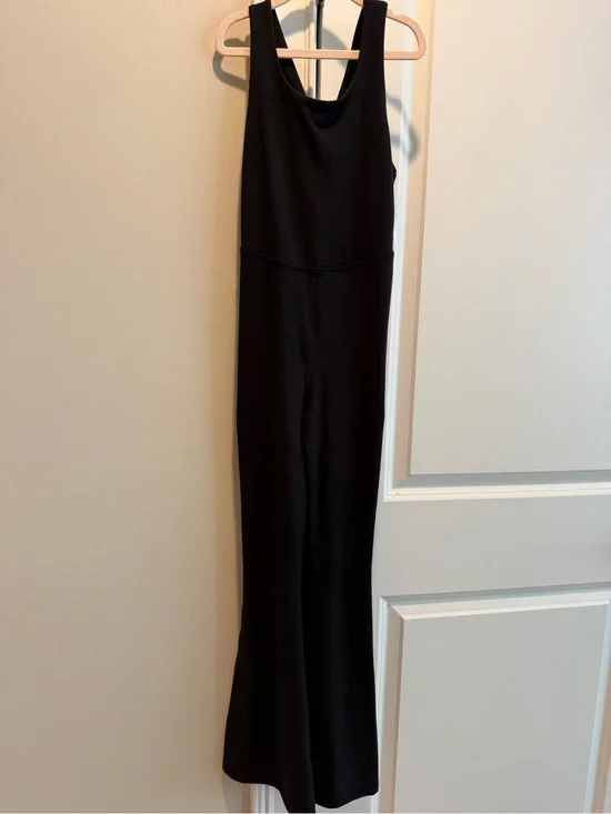 Old Navy Girls Sleek Black Sleeveless Jumpsuit