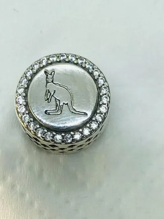 ✨ ✨Pandora Australian Kangaroo Bead Charm S925 Silver with box