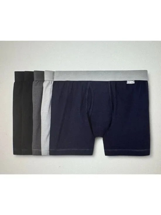 Goodfellow & Co Men's Knit Boxers 5pk Black/Gray/Navy SIZE L (36/38) NWT