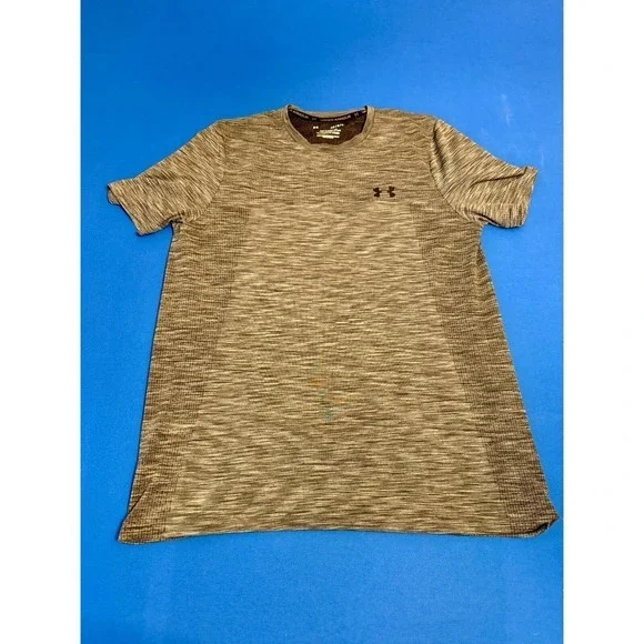 Under Armour Vanish Performance Tee Men's‎ Large Tall Gray HeatGear Athletic