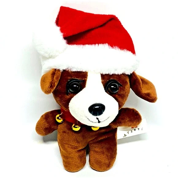 Dan Dee Avanti Christmas‎ Puppy Dog Plush 8
