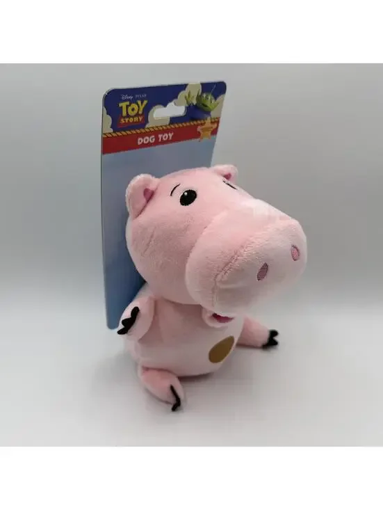 Dog Toy Squeaker Plush Disney Pixar Toy Story Hamm Soft Doll Squeaky NEW