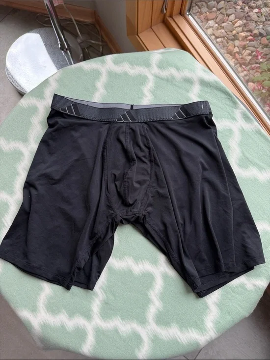 NEW 2 pk adidas Black Men's Aeroready Boxer Briefs men’s M