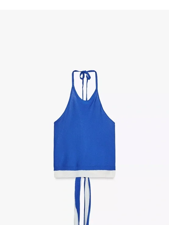ZARA BLUE SKIRT SET