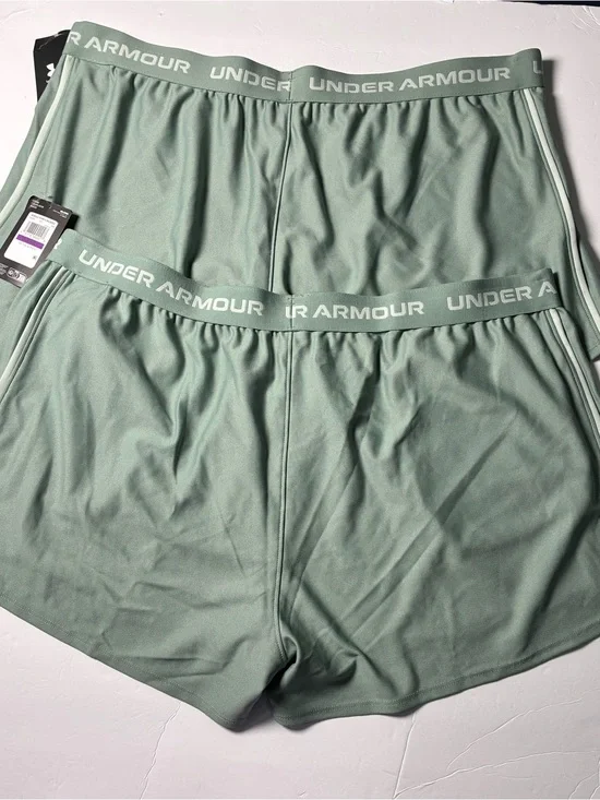 Under Armour Men’s Boxer Briefs – Sage Green (2-Pack)