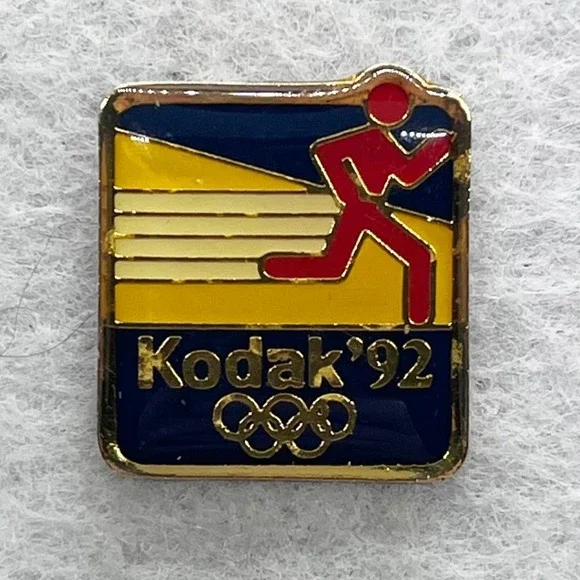 🔮‎ 5/$25 Vintage 1992 Olympics Kodak Pin